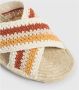 Castañer Multi Sandalen Haakstijl Beige Multicolor - Thumbnail 5