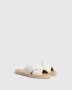 Castañer Palmera slipper van linnen met glitter - Thumbnail 4