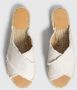 Castañer Palmera slipper van linnen met glitter - Thumbnail 5