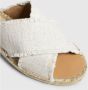 Castañer Palmera slipper van linnen met glitter - Thumbnail 6
