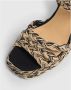 Castaner Low-Top Sneakers Valeria Rafia Woven Sandals in zwart - Thumbnail 6