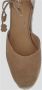 Castañer Beige Sandalen met Gevlochten Raffia Sleehak Beige Dames - Thumbnail 10
