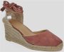 Castañer Espadrilles MET Sleehak Pink Dames - Thumbnail 9