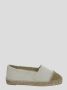 Castañer Espadrilles met Glitterfinish en Contrasterende Inzet White Dames - Thumbnail 10