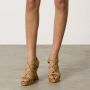 Castañer Sleehak Sandaal MET 12 CM HAK Yellow Dames - Thumbnail 4