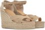 Castañer Sleehak Sandalen MET 11 CM HAK Beige Dames - Thumbnail 2