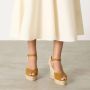 Castañer Sleehak Sandalen MET 11 CM HAK Yellow Dames - Thumbnail 4