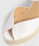 Castañer Bianca satijnen espadrilles met striksluiting dubbele platform en 11 cm hak. - Thumbnail 6