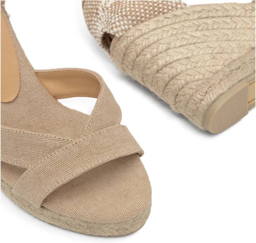 Castañer Sleehakken MET 9 CM HAK Beige Dames
