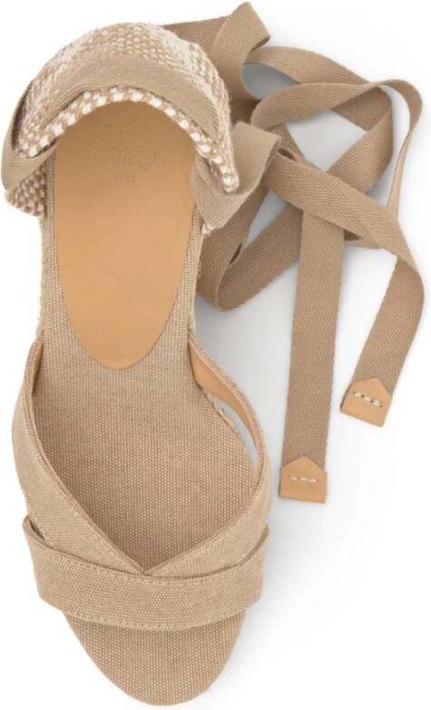 Castañer Sleehakken MET 9 CM HAK Beige Dames