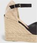 Castañer Stijlvolle Espadrille Sandalen Black Dames - Thumbnail 3