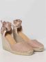 Castaner Sandalen CASTAÑER CARINA ROSEGOLD ESPADRILLE MIT KEIL in poeder roze - Thumbnail 11