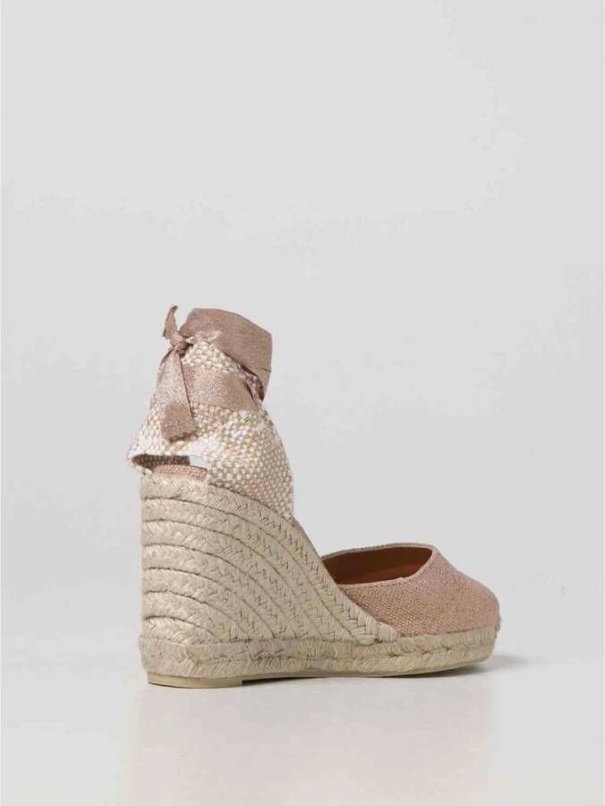 Castañer Stijlvolle Espadrille Sandalen voor Vrouwen Pink Dames