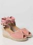 Castañer Stijlvolle Espadrille Sandalen voor Vrouwen Pink Dames - Thumbnail 3