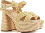 Castañer Stijlvolle Espadrille Sandalen voor Vrouwen Yellow Dames - Thumbnail 9