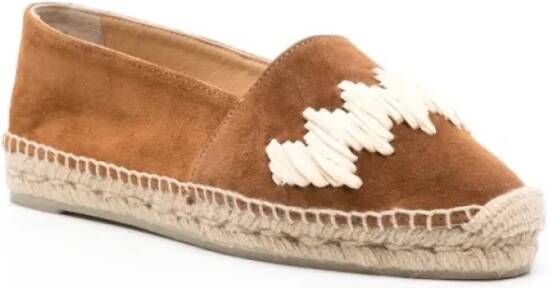 Castañer Stijlvolle Slip-On Loafer Schoen Brown Dames