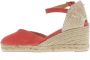 Castañer Strawberry Fabric Wedge Espadrilles - Thumbnail 2
