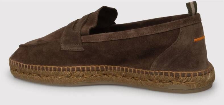 Castañer Suède Espadrilles met Jute Middenzool