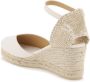 Castañer Chiarita 6 006 7 cm Wedges White Dames - Thumbnail 3