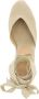 Castañer V-vormige Wedge Espadrilles met Strik Beige Dames - Thumbnail 6