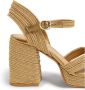 Castañer Gouden Hak Espadrilles voor Vrouwen Beige Dames - Thumbnail 4