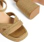 Castañer Gouden Hak Espadrilles voor Vrouwen Beige Dames - Thumbnail 6