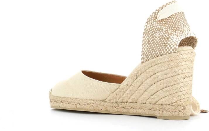 Castañer Verhoog je zomerse stijl met hoge hak sandalen White Dames - Foto 9