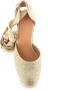 Castañer Beige Espadrille Sandalen met Raffia Sleehak Beige Dames - Thumbnail 6