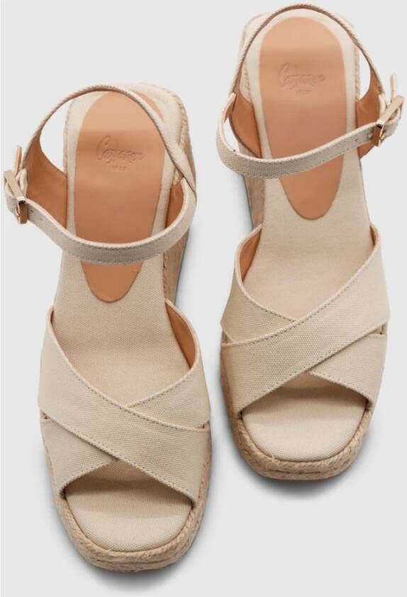 Castañer Wedges Beige Dames