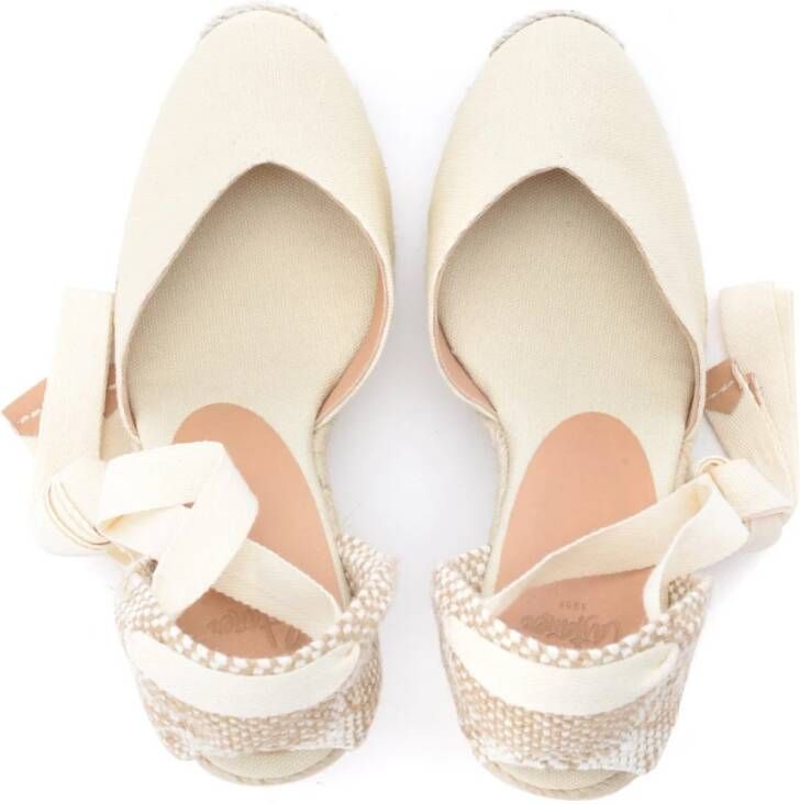 Castañer Wedges White Dames