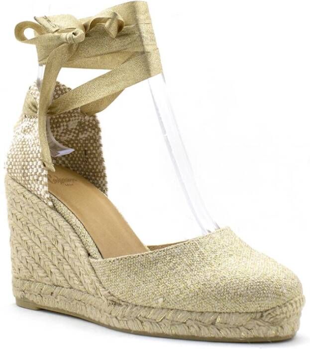 Castañer Wedges Yellow Dames
