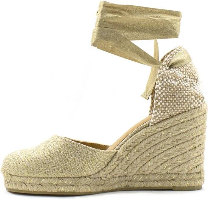 Castañer Wedges Yellow Dames