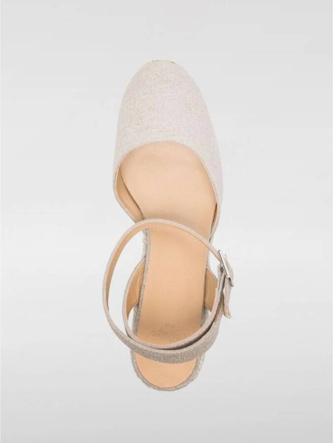 Castañer Zand Wig Espadrille Sandaal voor Vrouwen