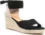 Castañer Zwarte Sleehak Enkelband Schoenen - Thumbnail 2
