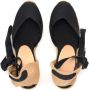 Castañer Zwarte sleehak sandaal met enkelband Black Dames - Thumbnail 5