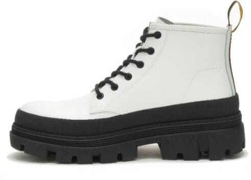 CAT Ankle Boots White Heren