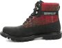 Caterpillar CAT Colorado 2.0 Harris Tweed Boots Laarzen Leer Zwart P111324 - Thumbnail 6