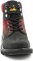 Caterpillar CAT Colorado 2.0 Harris Tweed Boots Laarzen Leer Zwart P111324 - Thumbnail 7