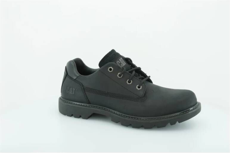 CAT Laced Shoes Black Heren