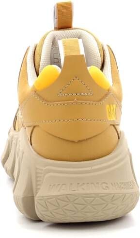 CAT Sneakers Yellow Heren