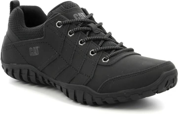 CAT Stijlvolle Lage Instruct Sneakers Black Heren