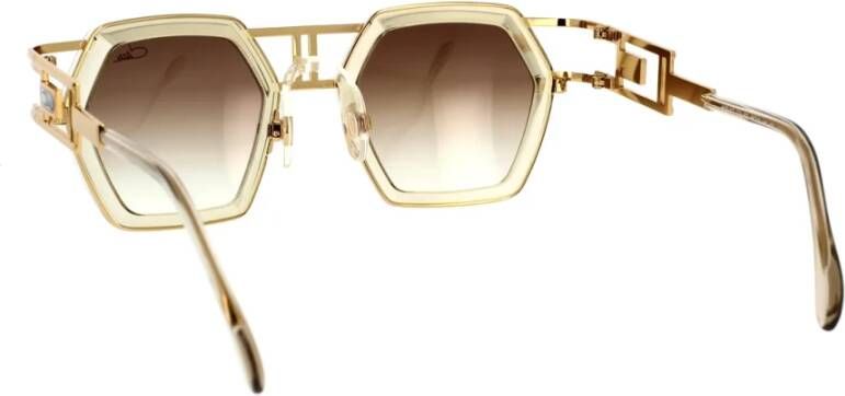 Cazal Zeshoekige Zonnebril Vintage Moderne Stijl