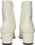 Celine Beige Lakleren Enkellaarzen met Middelhoge Hakken - Thumbnail 2