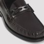 Celine Donkerbruine leren loafer met metalen detail - Thumbnail 2