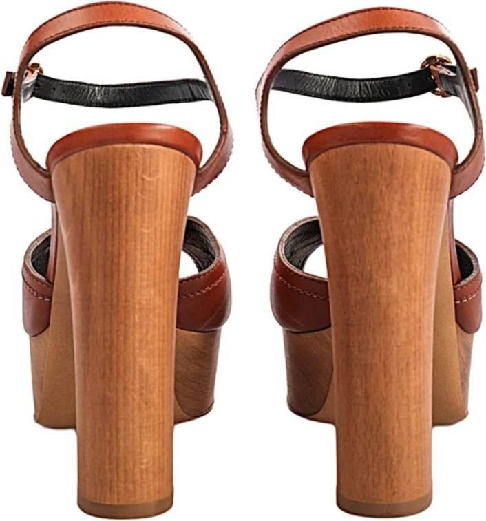 Celine Houten sandaal in stijl 85