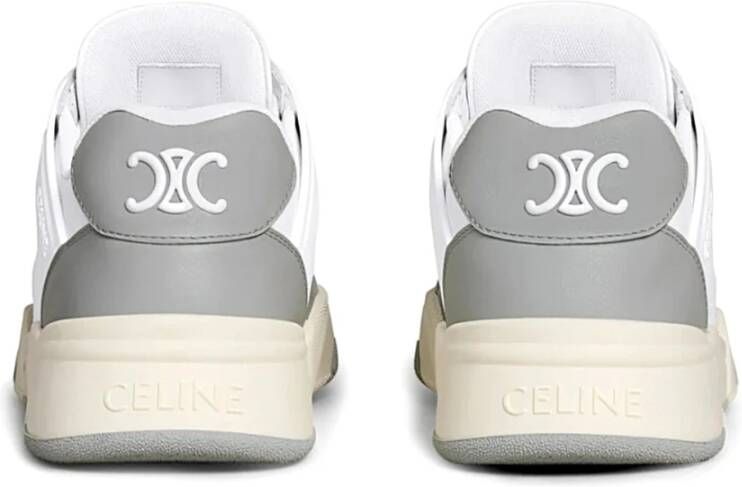 Celine Lage Vetersneaker in Optic White