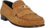 Celine Bruin Leren Loafer Schoenen Franje Detail Brown Heren - Thumbnail 4