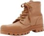 Celine Vintage Pre-owned Canvas boots Brown Dames - Thumbnail 4