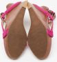 Celine Vintage Pre-owned Canvas sandals Pink Dames - Thumbnail 5