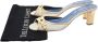 Celine Vintage Pre-owned Canvas sandals White Dames - Thumbnail 7